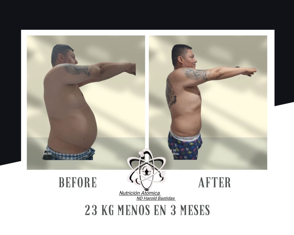 23 KG MENOS EN 3 MESES